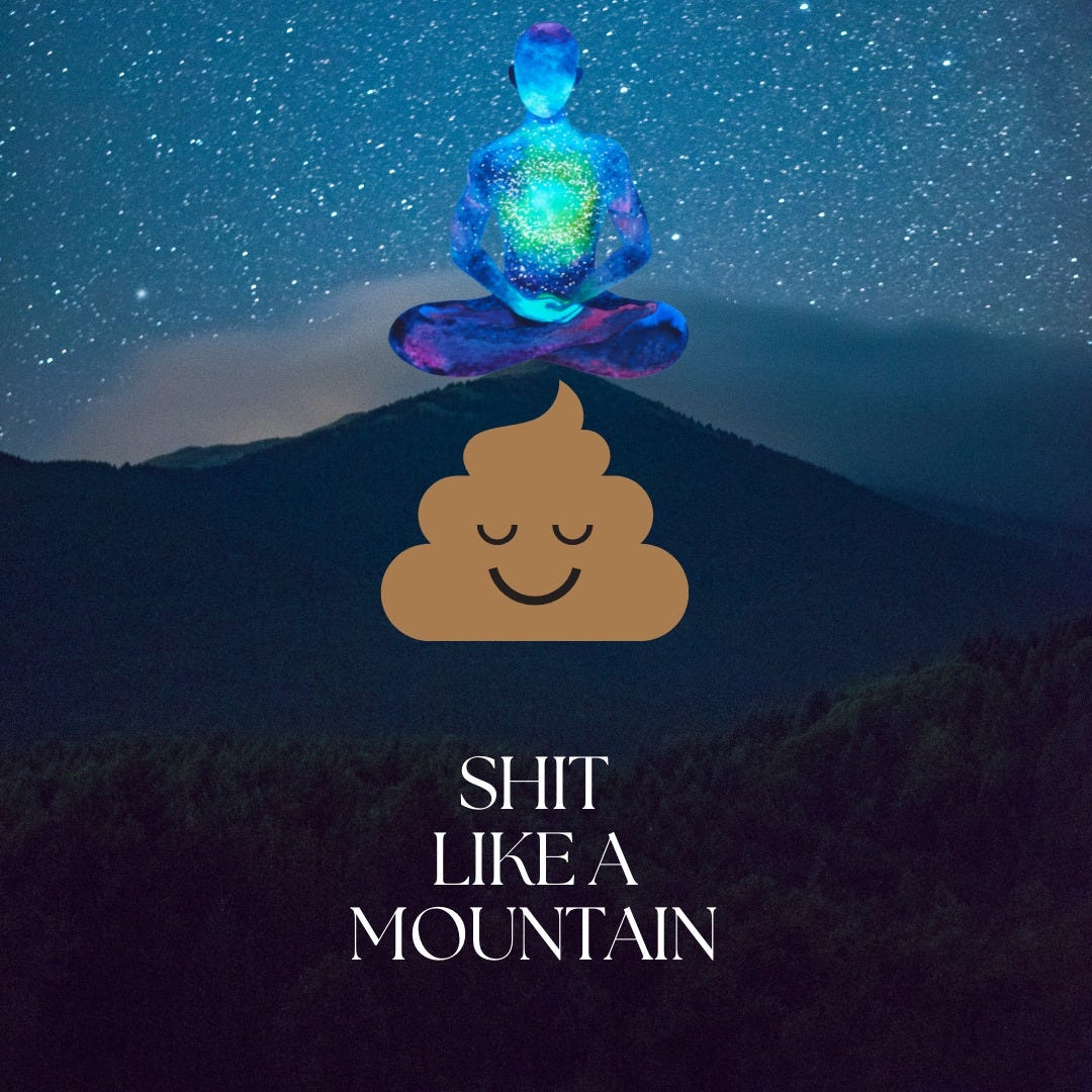 May be an image of sky and text that says 'SI IIT LIKEA MOUNTAIN'