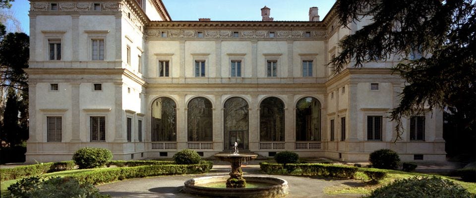 Villa Farnesina | Gli affreschi di Raffaello a Roma | Italy house ...