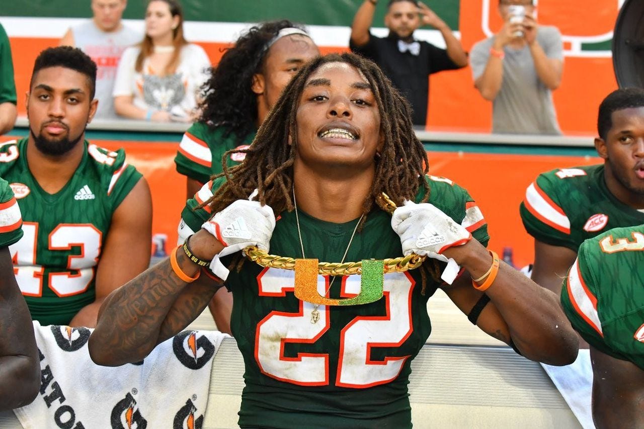 What exactly is the Miami Hurricane turnover chain? - al.com