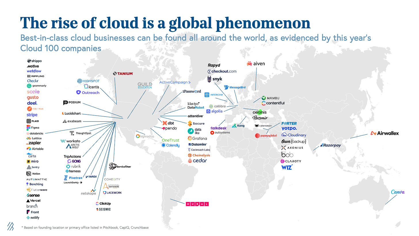 The rise of cloud is a global phenomenon