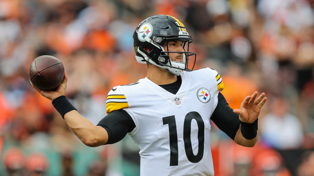 Steelers' Mitchell Trubisky among players to receive game balls after  overtime win over Bengals - CBSSports.com