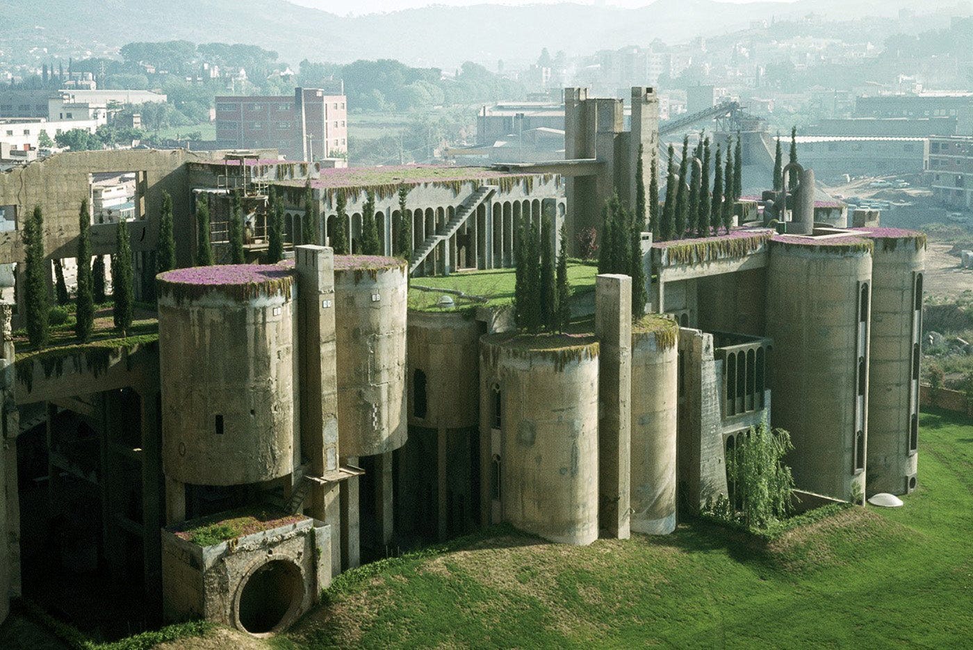 Inside Ricardo Bofill’s Muse and Fortress Cement Factory