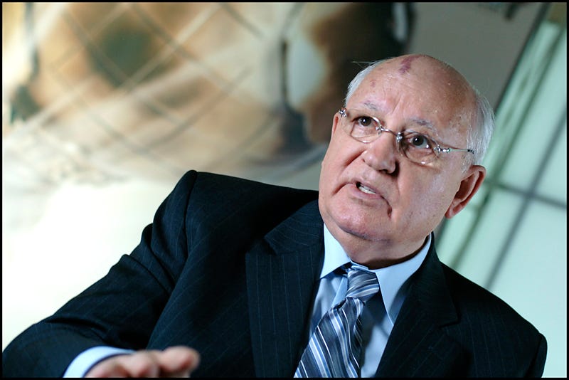 Mikhail Gorbachev at EP | Former Soviet Union President Mikh… | Flickr