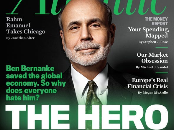THE ATLANTIC: Is Bernanke a Hero or Villain?