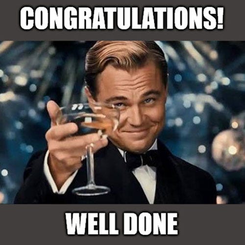 40 Congratulations Memes to Give Them A Thumbs Up