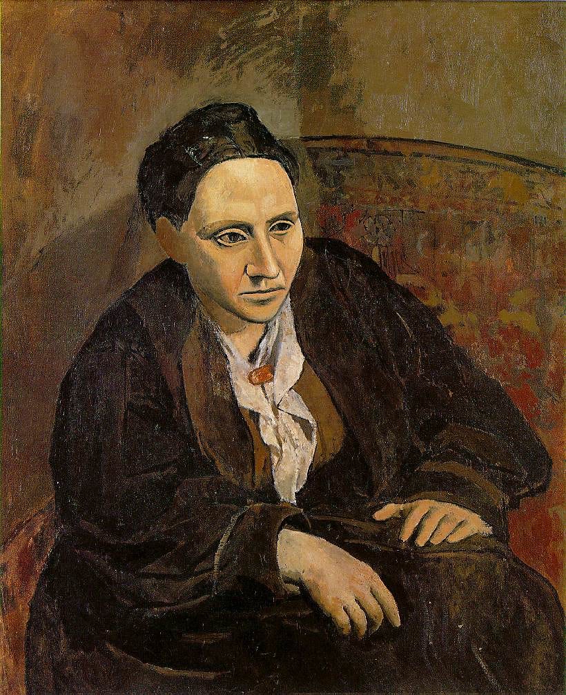 Gertrude Stein, Picasso 1905–6 