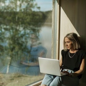 61% of people working from home are doing so because they want to, even though their office is open