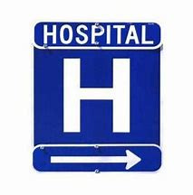 Image result for Hospital Sign Cartoon