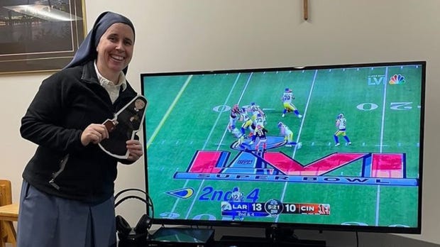Sisters' viral hashtag "SuperBowlintheConvent" will have you in stitches