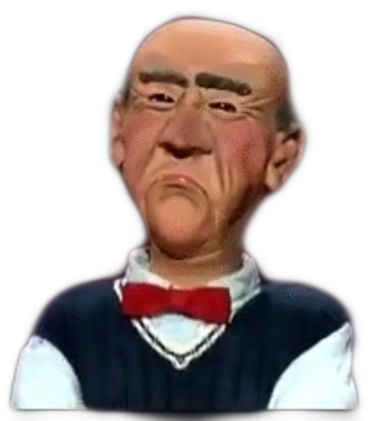 grumpy old man puppet lol 298402564303211 by @kimmytasset