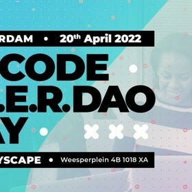 Encode Club x H.E.R. DAO Day in Amsterdam — Register Now! | by Vanessa Losic | Encode Club | Apr, 2022 | Medium