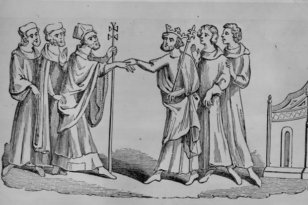 Image result for handshakes in history
