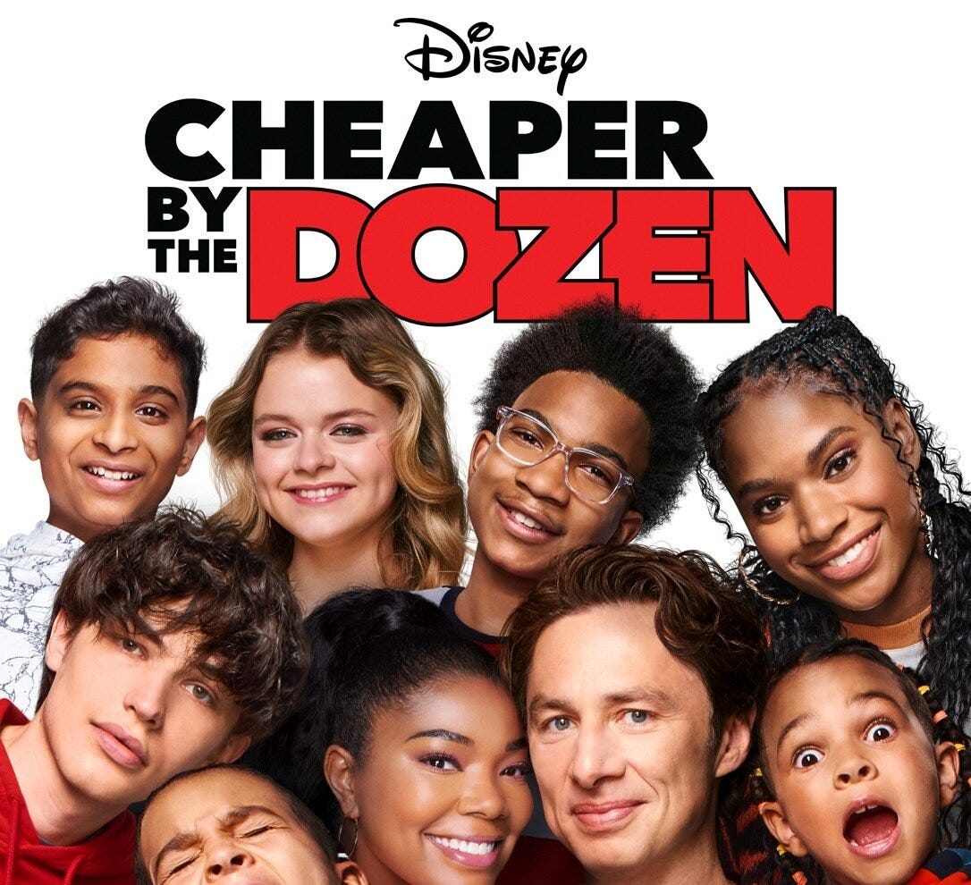 Cheaper By The Dozen" Disney+ Premiere Date Announced & Trailer Released -  Disney Plus Informer