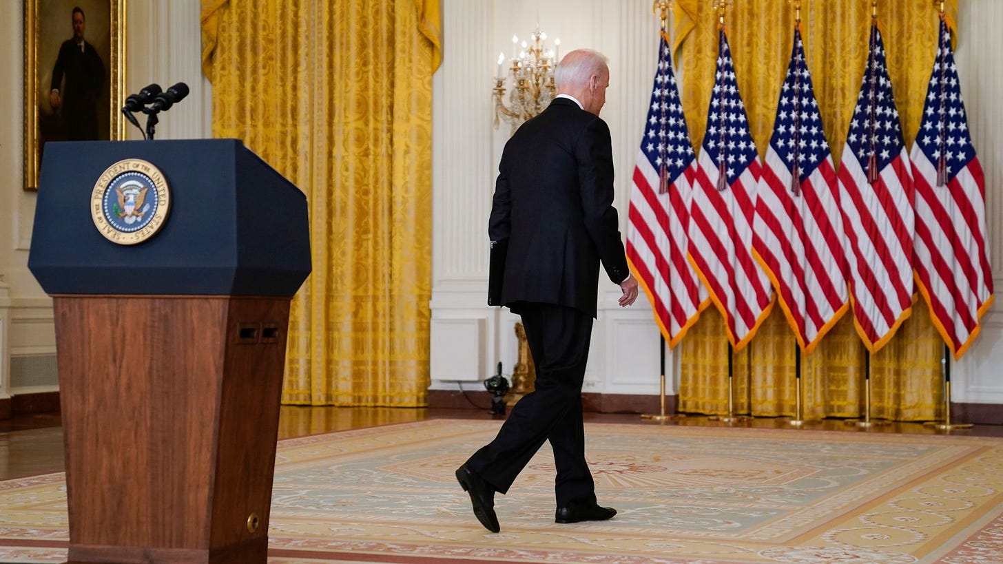 Afghanistan: Joe Biden doubles down on US withdrawal - but he is dancing a  fine line | World News | Sky News