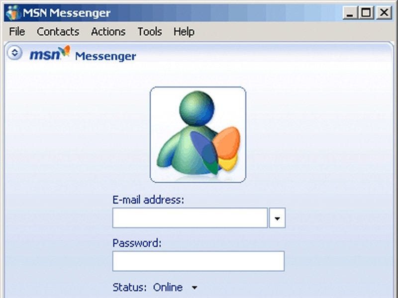 r/nostalgia - MSN Messenger