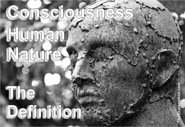 Human nature and human consciousness. The definition and key to understanding humankind.