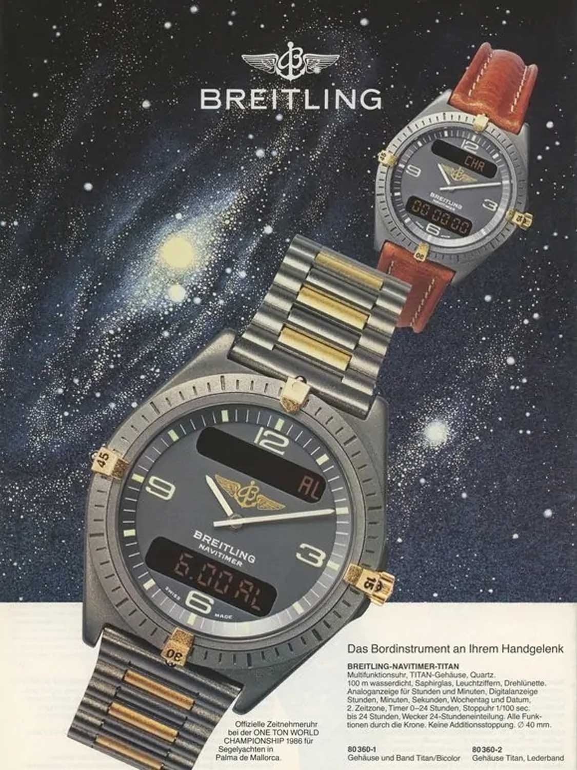 Forgotten Heroes – the Breitling Aerospace - Revolution