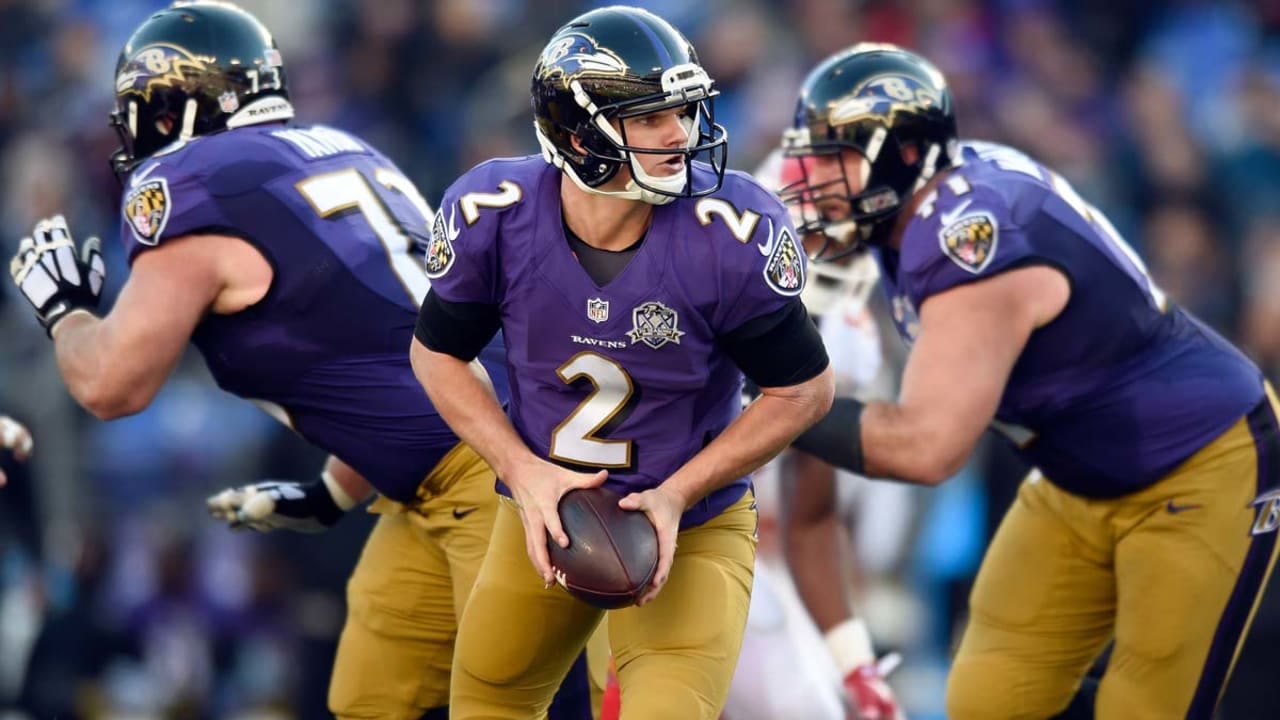 What was up with those gold-tinged Ravens pants?