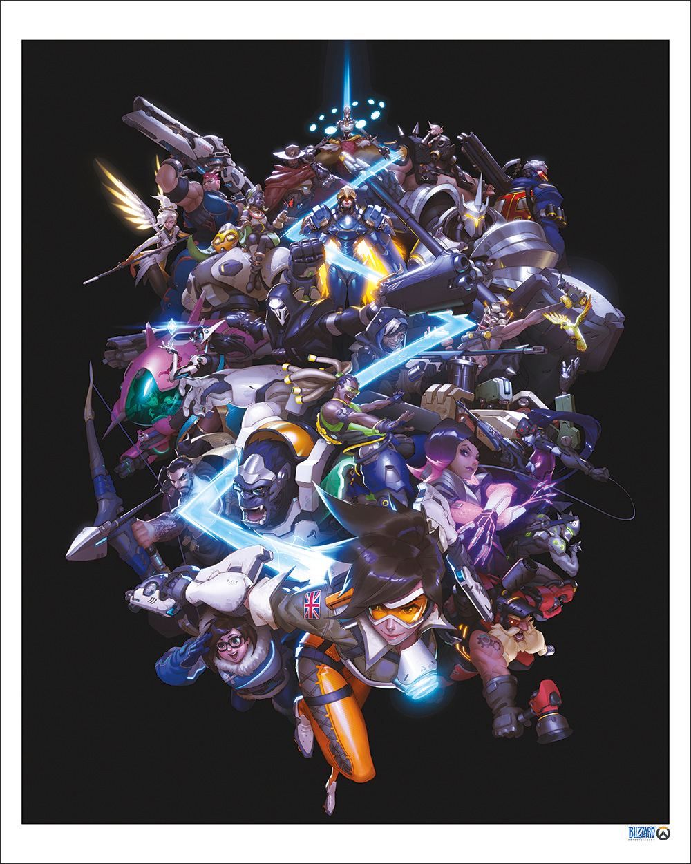 The Art of Overwatch Cover (PRINT) by Arnold Tsang - Nucleus | Art Gallery  and Store