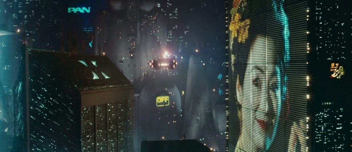 Blade Runner's Visual Construction of the Future - One Room With A View