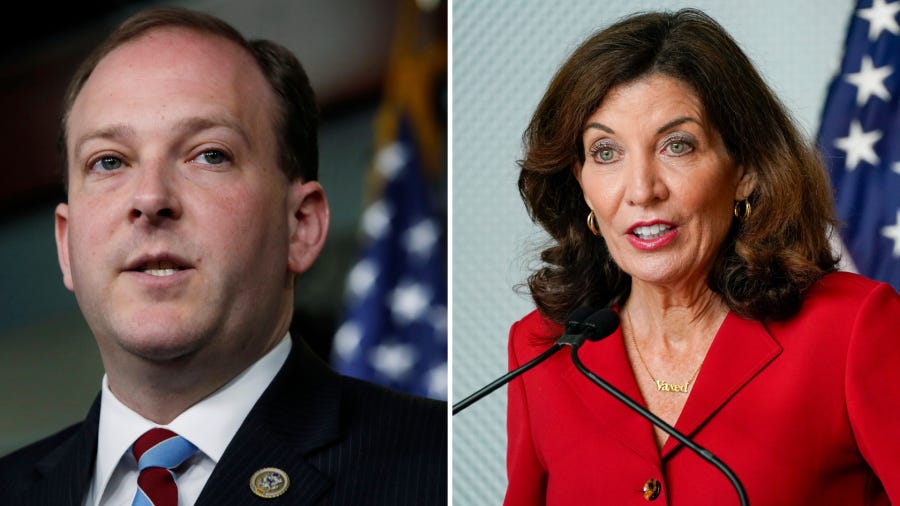 Hochul has double-digit lead over Zeldin in NY governor's race: poll