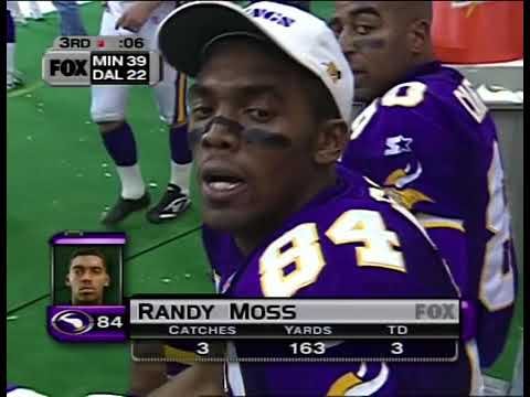 1998: Randy Moss annihilates Cowboys (+ bonus footage) - YouTube