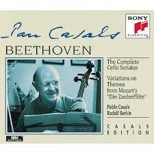 Ludwig van Beethoven, Wolfgang A. Mozart, Rudolf Serkin, Pablo Casals -  Beethoven: Complete Cello Sonatas / Variations on Themes from Die  Zauberflote (Casals Edition) - Amazon.com Music