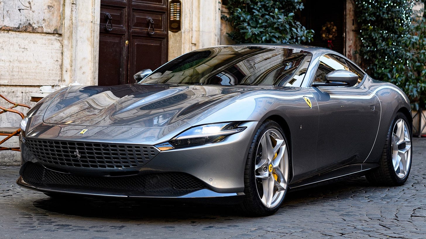 What is your opinion on the Ferrari Roma?