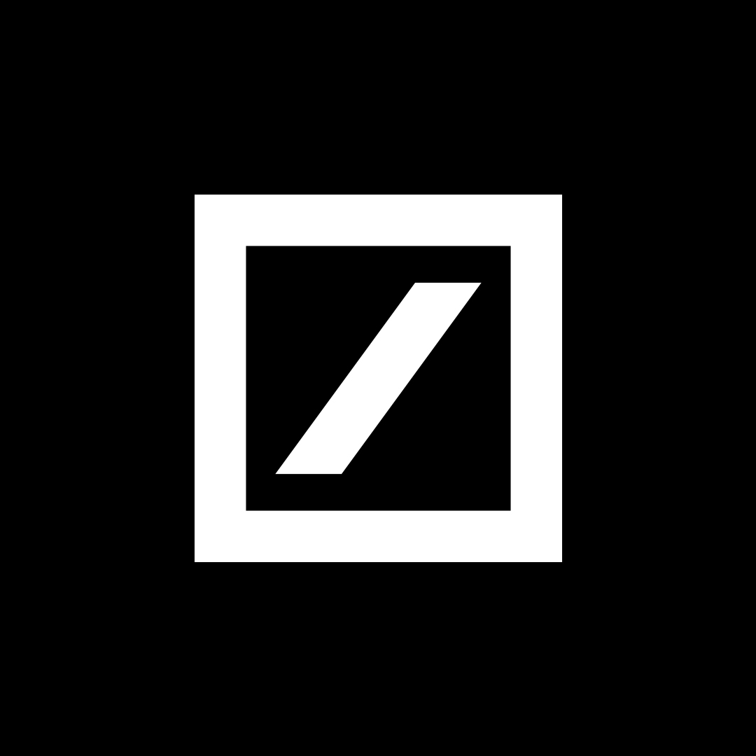 Deutsche Bank Logo designed by Anton Stankowski, 1972