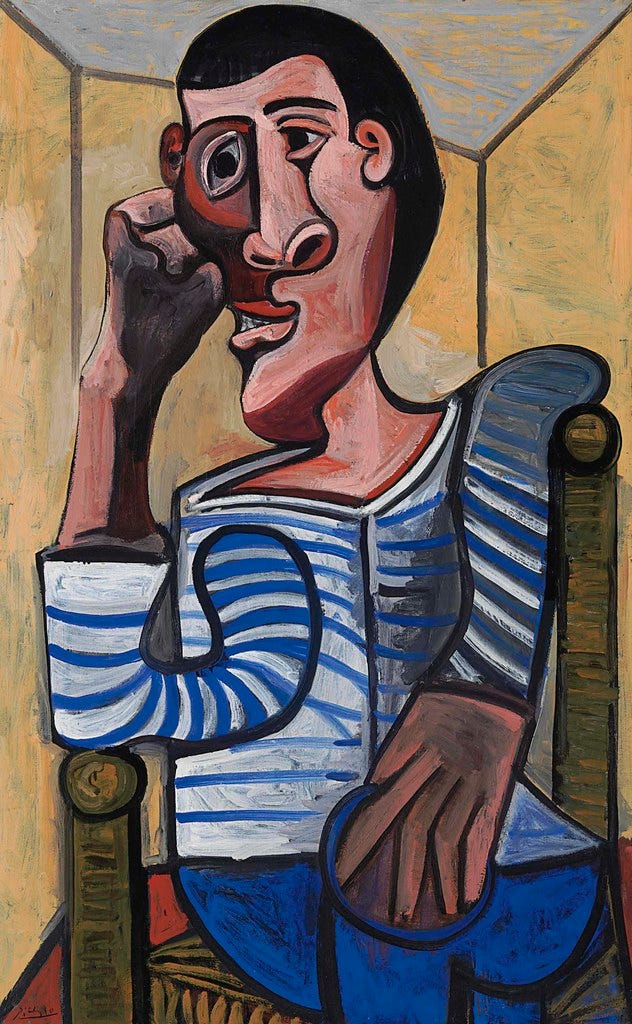 Pablo Picasso - The Sailor [1943] | A master of self-project… | Flickr