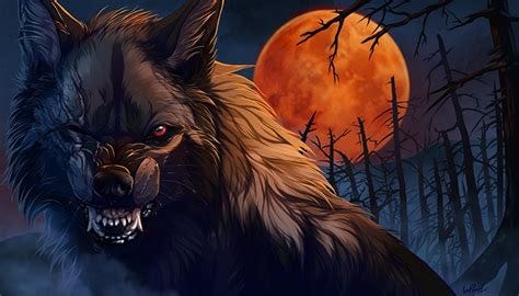 Werewolf Wallpapers - Top Free Werewolf Backgrounds - WallpaperAccess