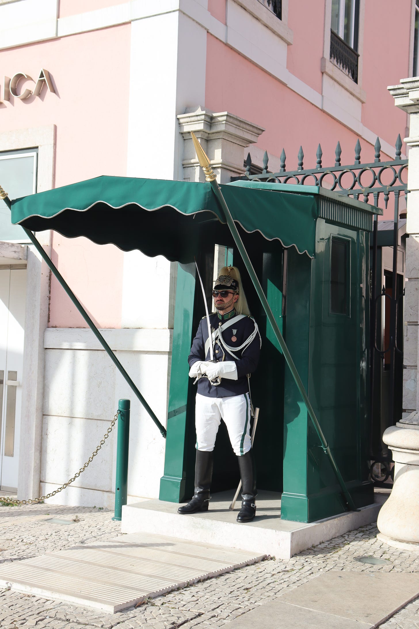 Belem Palace Guard Station
