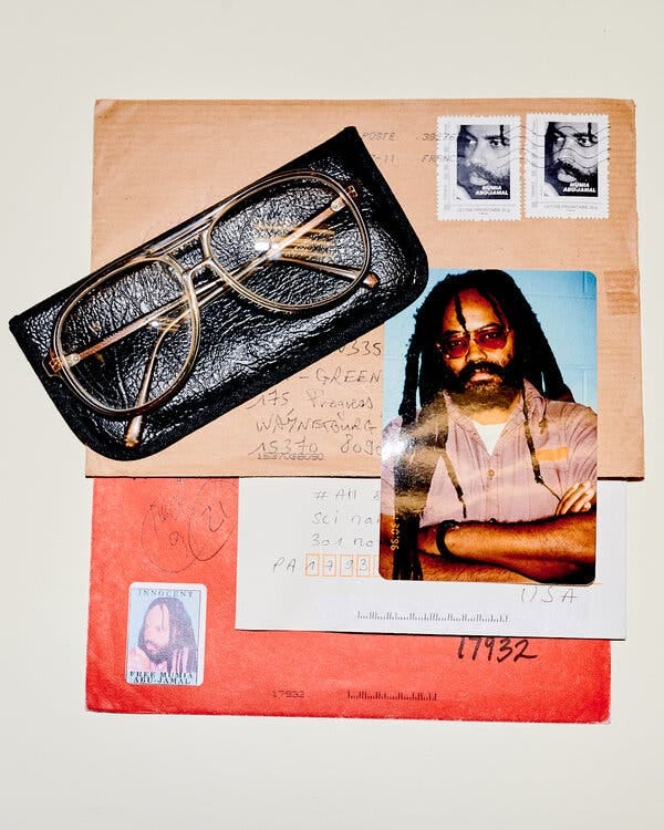 Mumia Abu-Jamal&rsquo;s personal archive contains more than 60 boxes of letters, notebooks, manuscripts, pamphlets, personal artifacts, books and other material.