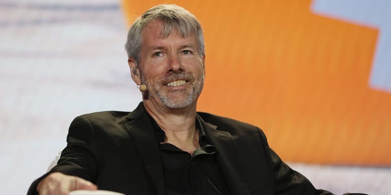 Michael Saylor broke down MicroStrategy's bitcoin strategy ...