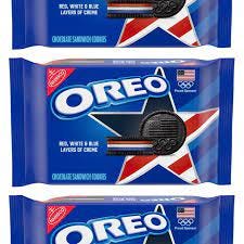 Oreo's New Olympics-Themed Cookies Are in Stores Now, and They Have Red,  White, and Blue Creme