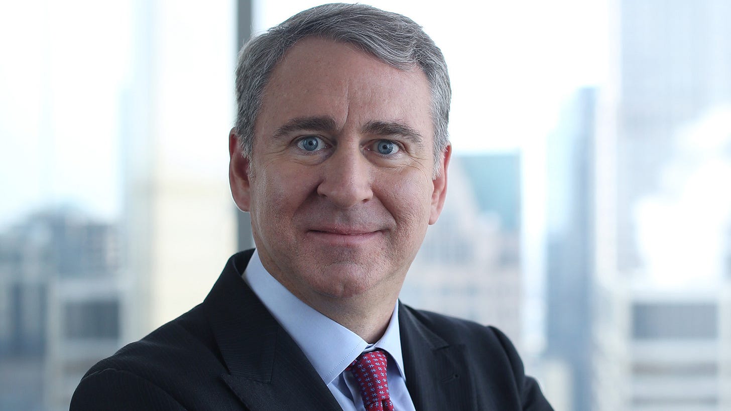 Bad times 'trickle down' to Ken Griffin, who made just ...