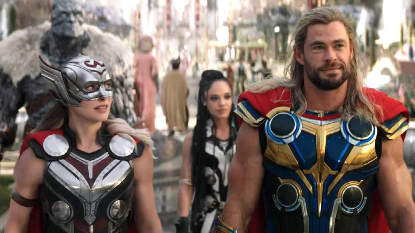 You know what's cooler than one Thor? Two Thors.