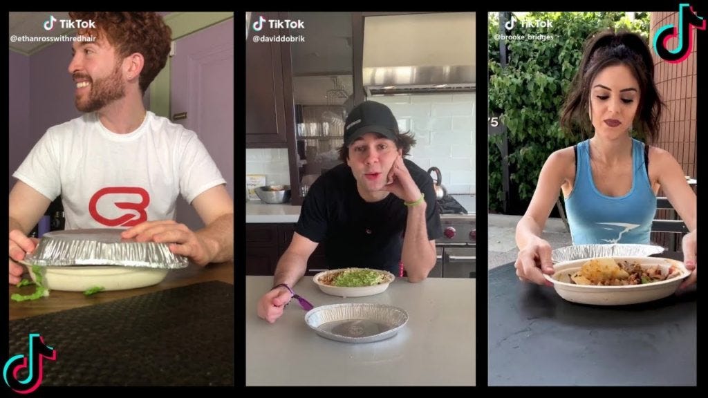 Image result for tiktok chipotle"