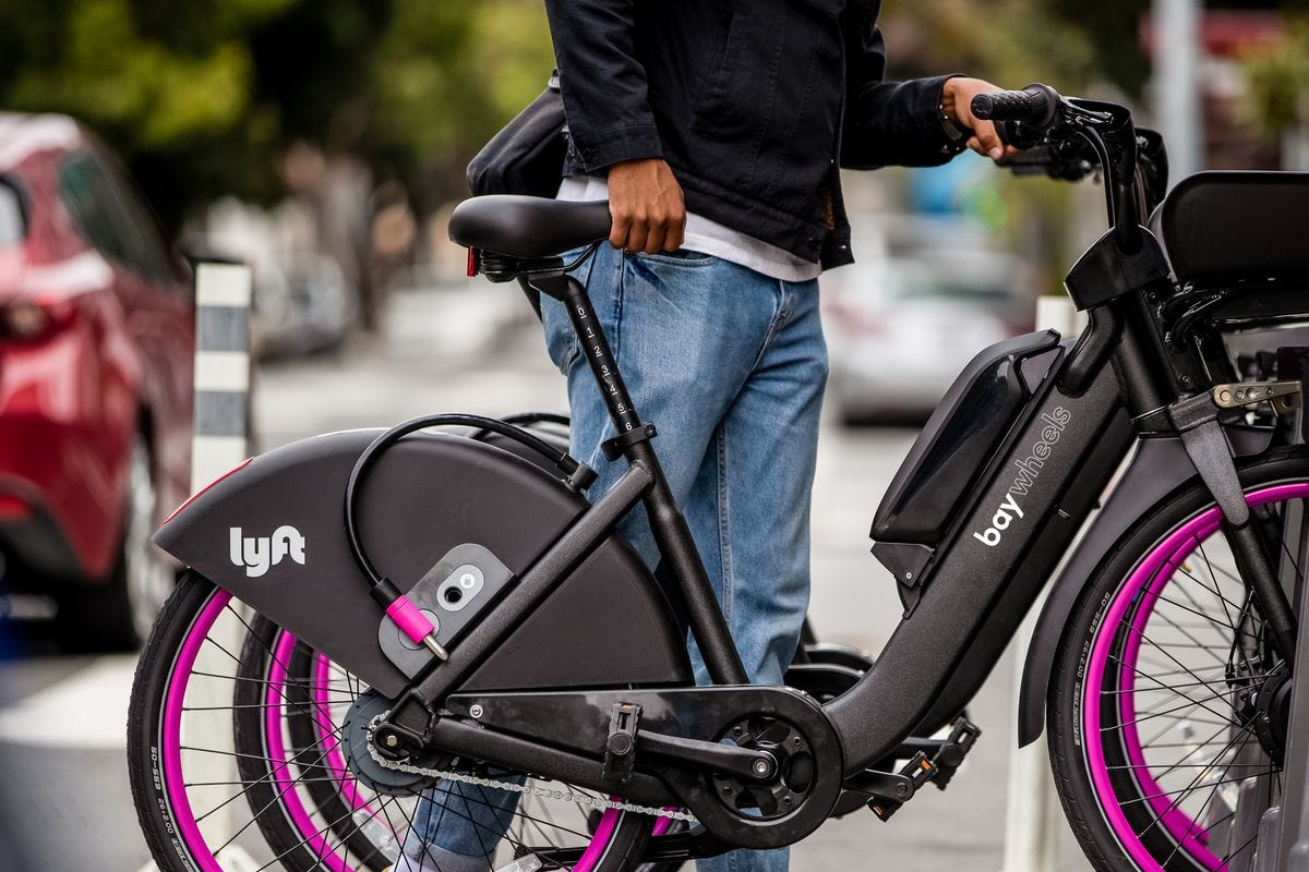 Image result for lyft ebike