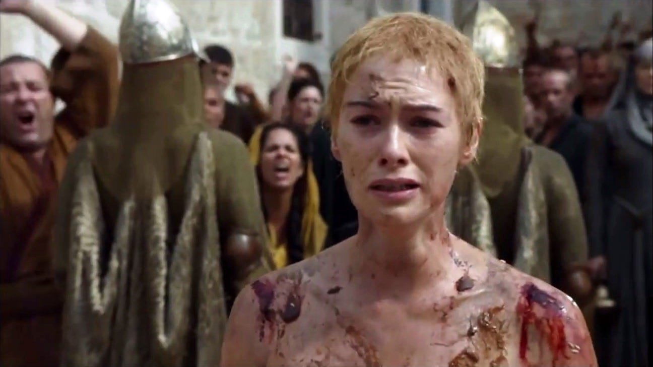 Game of Thrones fans call out plot hole with Cersei's naked walk of shame  through King's Landing