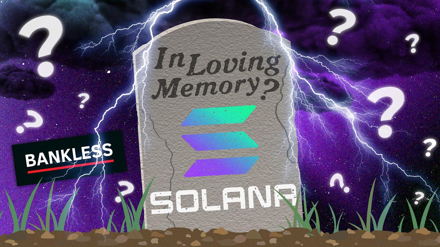 Is Solana Dead? - By Ben Giove | Nft News