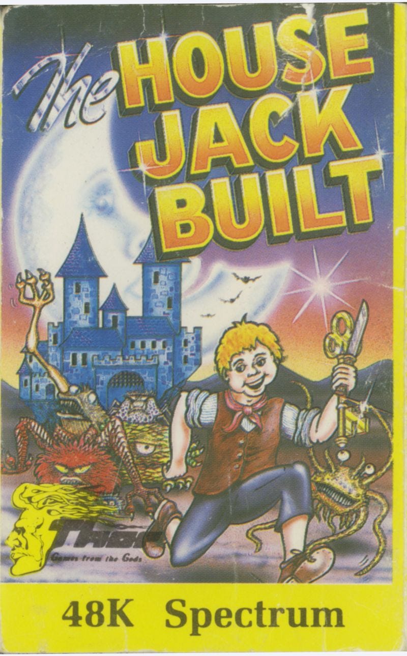 Image result for the house jack built commodore 64