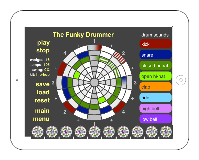 "Funky Drummer" lesson without text boxes