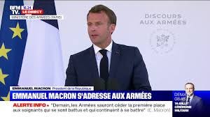 Emmanuel Macron: la cérémonie du 14 juillet "sera le symbole de la capacité  des Français à affronter les épreuves" - Vidéo Dailymotion