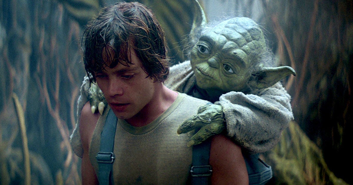 Star Wars' Rare Deleted Scene: Luke Skywalker and Yoda With Lightsaber
