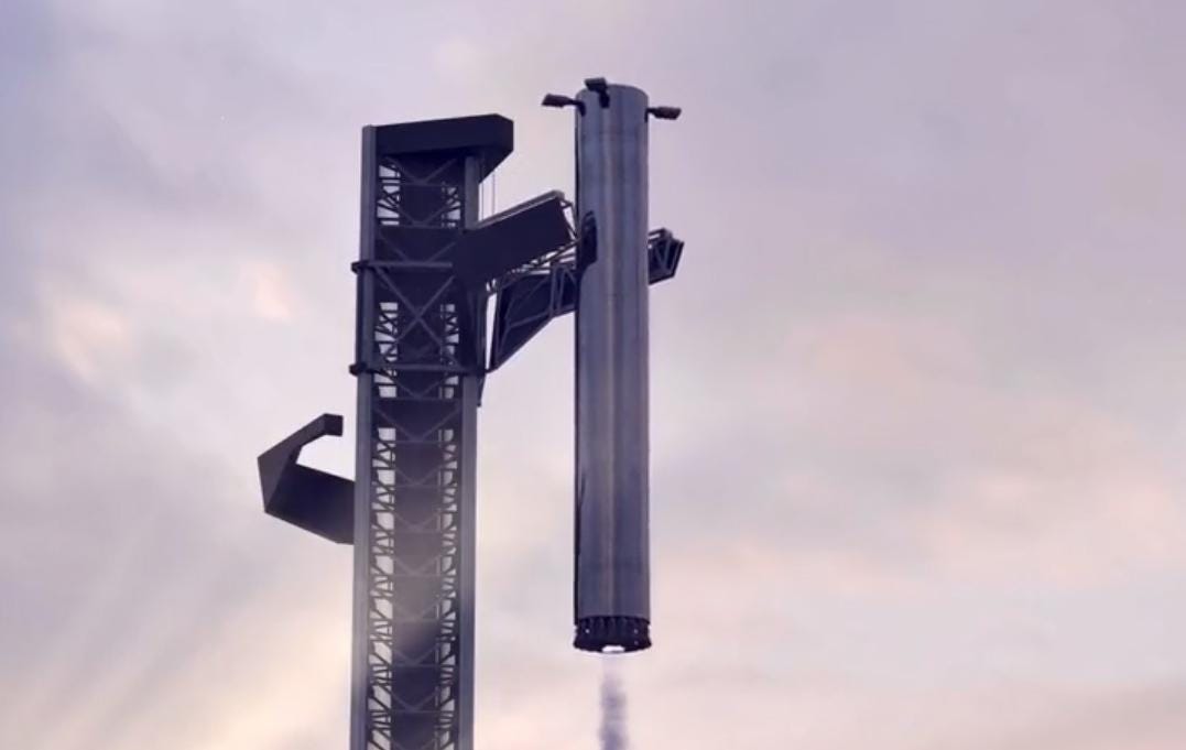 SpaceX wants to catch rocket in the air with giant robotic arms -  California18