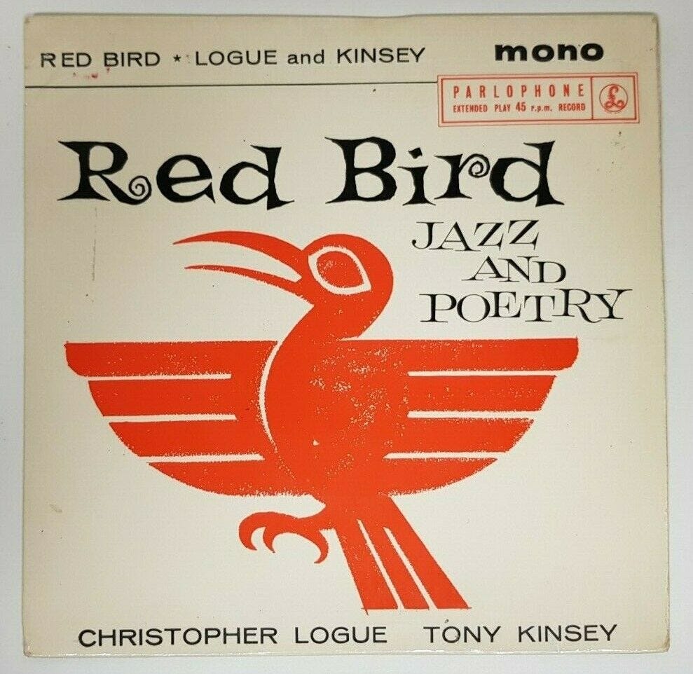 Image 1 - CHRISTOPHER LOGUE AND TONY KINSEY : RED BIRD EP GEP 8765 1959 PARLOPHONE