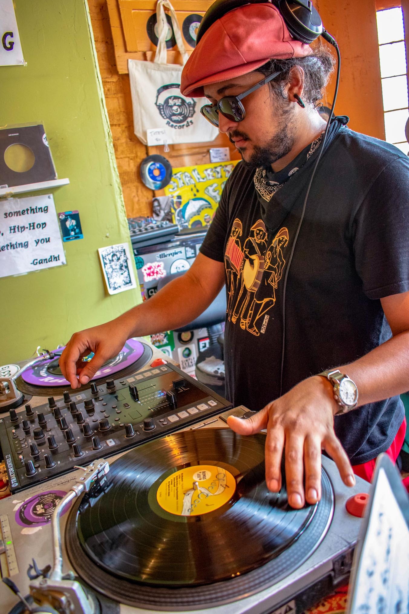 C’est Funk DJ’ing on Record Store Day 2021 at NOLA Mix Records.