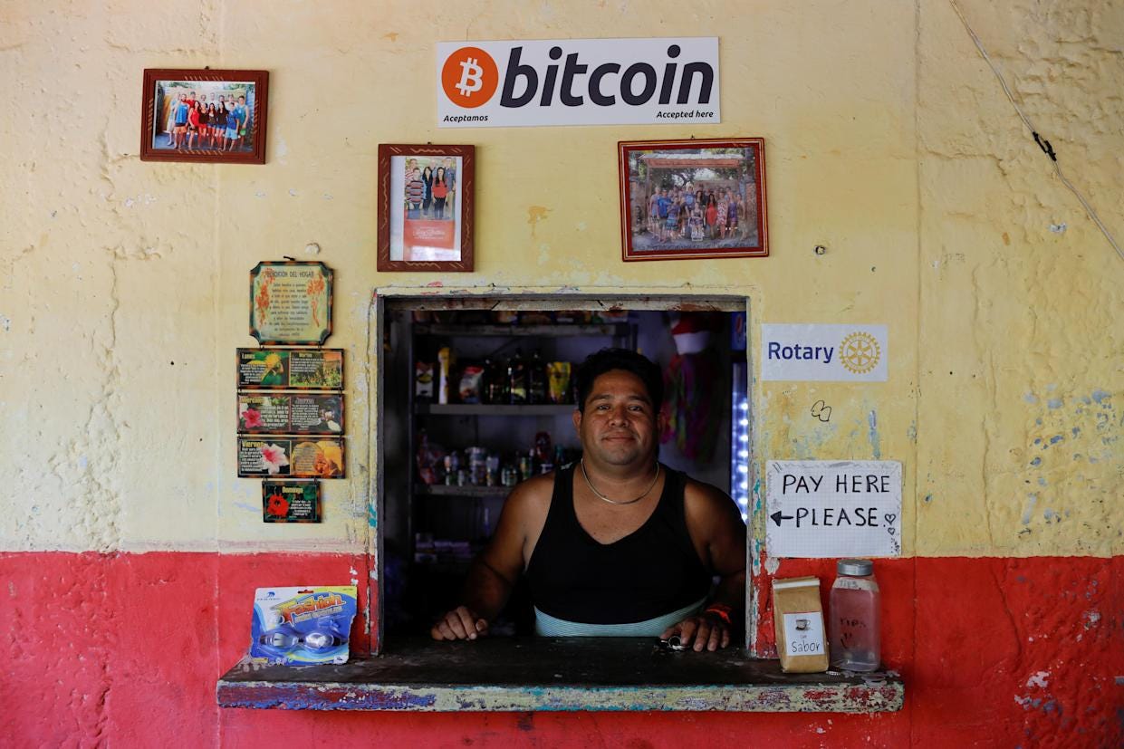 Bitcoin rises as El Salvador set make it legal tender on 7 ...