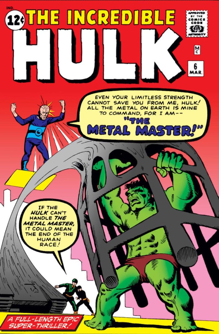 Incredible Hulk Vol 1 6 | Marvel Database | Fandom